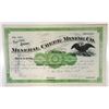 Image 1 : Mineral Creek Mining Co., 1881 I/U Stock Certificate