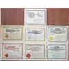 Image 1 : Colorado Mining Stock Certificate Group of 7, 1895-1899.