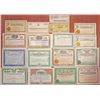 Image 1 : Western Mining Company Stock Certificate Assortment, ca.1880 to 1950.