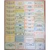 Image 1 : Mining, Oil, and Railroad Stock Certificate Assortment ca.1865 to 1961.