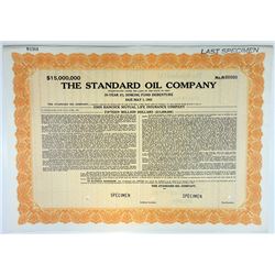 Standard Oil Co., 1942 $15,000,000 Specimen 3% Debenture Bond, XF ABNC