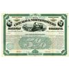 Image 1 : Chicago & Northwestern Railway Co., 1879 (Re-issued in 1900) Specimen Bond