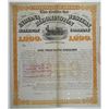 Image 1 : Indiana, Bloomington and Western Railway Co. 1879 Specimen Bond