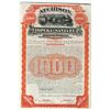 Image 1 : Atchison, Topeka and Santa Fe Railroad Co., 1889 Specimen Bond.