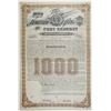 Image 1 : Junction City and Fort Kearney Railway Co. 1884 Specimen Bond Rarity