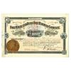 Image 1 : Fort Wayne and Belle Isle Railway Co. 1895 I/C Stock Certificate