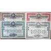 Image 1 : Lake Shore and Michigan Southern Railway Co., 1897 Specimen Bond Quartet