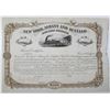 Image 1 : New York, Albany and Buffalo Railroad Co. 1879 Unique Approval Proof Stock Certificate