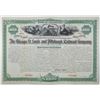 Image 1 : Chicago, St. Louis and Pittsburgh Railroad Co. 1883  Specimen Bond