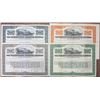 Image 1 : Pennsylvania Railroad Co., 1920 Specimen Bond Quartet
