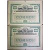 Image 1 : Pressed Steel Car Co. Inc., 1920-30's Uncut Pair of Proof Stock Certificates