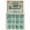 Image 1 : Woodruff Sleeping and Parlor Coach Co., 1888 Group of 5 issued Bonds