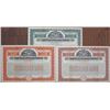 Image 1 : Union Pacific Railroad Co. 1907 Specimen Bond Trio.