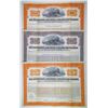 Image 1 : Pittsburgh, Cincinnati, Chicago & St. Louis Railroad Co., 1927 Specimen Bond Trio.