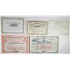 Image 2 : Railroad Stock Certificates and Bonds, ca.1852 to 1964, Group of 10 certificates.