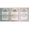 Image 1 : Seaboard Air Line Railway Co., 1915 to 1922 Specimen Bond Trio