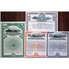 Image 1 : Great Northern Railroad Co. 1896, 1914 and 1936 Specimen Bond Quartet.