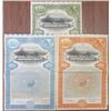 Image 1 : Northern Pacific Railway Co., 1923 Specimen Bond Trio