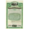 Image 1 : Milwaukee, Peoria & St. Louis Railroad Co., 1886 Specimen Bond Rarity