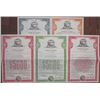 Image 1 : State of Alaska, 1972 and 1973 Specimen Bond Quintet