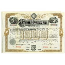 City of Hartford 1914 Specimen Bond