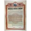 Image 1 : Universal Tobacco Co. 1903 Specimen $100 6% Gold Coupon Bond VF ABN