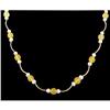 Image 1 : 14KY Gold (not plated) Genuine Citrine,Pearl Ne