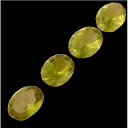 5.20Ct. Oval Shaped Peridot Gemstones