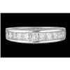 Image 1 : 14KW Gold Channel Set 1.00ct  Diamond Wedding 