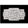 Image 1 : 14KW Gold 1.00ct Diamond Deco Ring