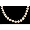 Image 1 : 14KY Solid Gold Natural Pearl One Strand Neckla