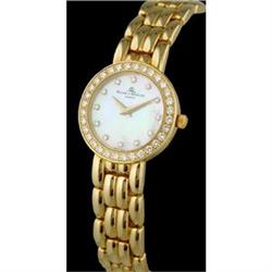 BAUME MERCIER LADYS 14K GOLD DIAMOND