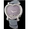 Image 1 : SWISS LADY'S GENUINE LEATHER DIAMOND WATCH