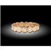 Image 1 : 1.02ct 14K GOLD BEZEL DIAMOND ETERNITY RING