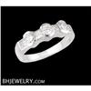Image 1 : 14KW Gold 1.00ct Diamond Round & Princess Wedd