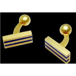 Authentic Tiffany & Co  Design  18k Gold cufflinks