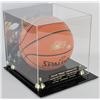 Image 2 : Magic Johnson Signed NBA Game Ball Series Basketball with High-Quality Display Case (Beckett COA)
