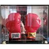 Image 2 : MUHAMMAD ALI & JOE FRAZIER AUTOGRAPHED EVERLAST BOXING GLOVE WITH CASE