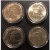 Image 2 : 1776-1976 Uncirculated Eisenhower Bicentennial Dollar Coin Collection w/ COA