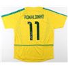 Image 1 : Ronaldinho Signed Jersey Inscribed "R10" (Beckett COA)