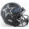 Image 1 : DALLAS COWBOYS EZEKIEL ELLIOT SIGNED ECLIPSE PROLINE FULL SIZE SPEED HELMET BAS