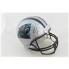 Image 1 : Christian McCaffrey Signed Panthers Full-Size Helmet (Beckett COA)