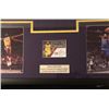 Image 2 : LEBRON JAMES FRAMED JERSEY REPRINT AUTO SIGNED 1/1 LOS ANGELES LAKERS