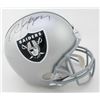 Image 1 : Bo Jackson Signed Raiders Full-Size Helmet (Beckett COA)