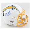 Image 1 : Keenan Allen Signed Chargers Full-Size Speed Helmet (Beckett COA)