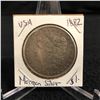 Image 1 : 1882 USA MORGAN SILVER DOLLAR