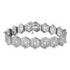 Image 1 : Natural 3.40 CTW Diamond & Bracelet 14K White Gold - REF-351R9K
