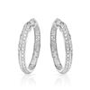 Image 1 : Natural 2.38 CTW Diamond Earrings 14K White Gold - REF-219W6H