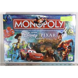 NEW SEALED IN PLASTIC DISNEY PIXAR MONOPOLY