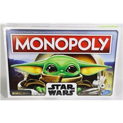 STAR WARS MONOPOLY YODA THE CHILD